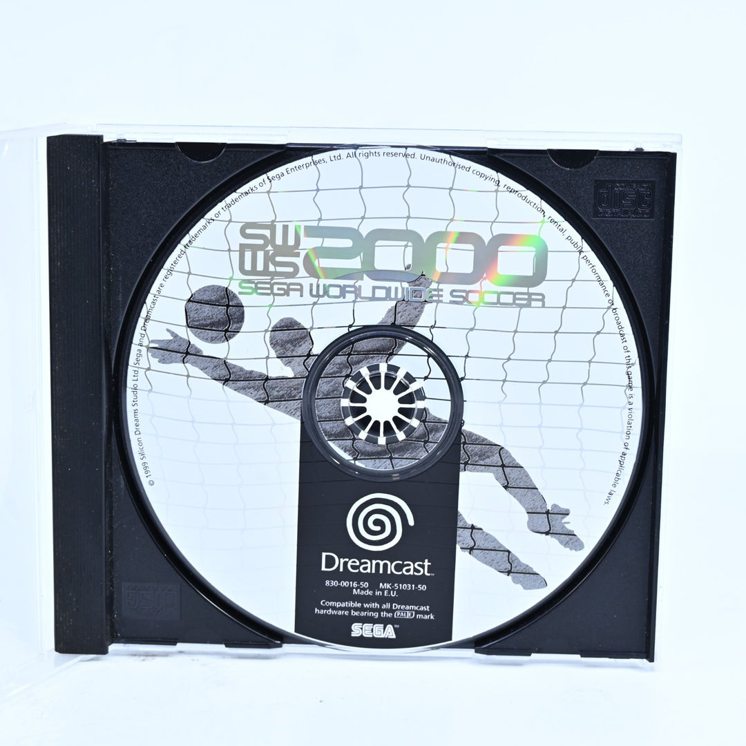 SEGA Worldwide Soccer 2000 - Sega Dreamcast Game - Disc Only - PAL