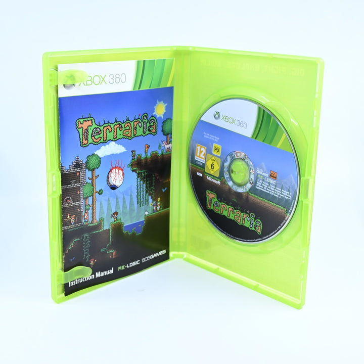 Terraria - Xbox 360 Game + Manual - PAL - MINT DISC!