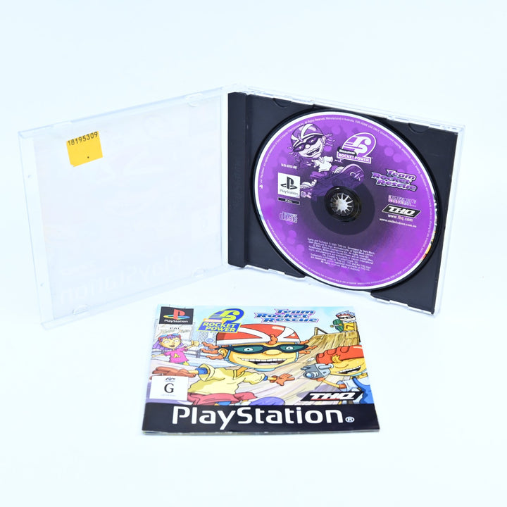 Rocket Power: Team Rocket Rescue - Sony Playstation 1 / PS1 Game + Manual - PAL