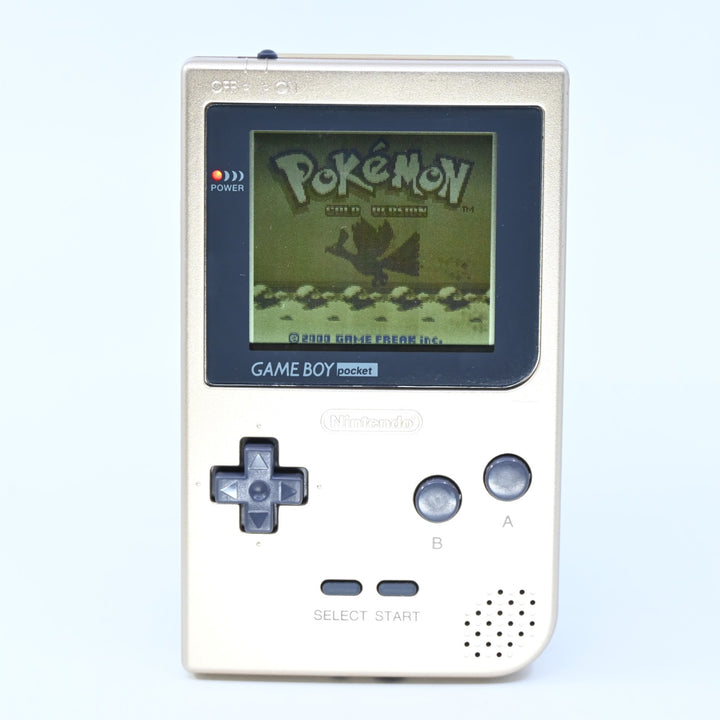 Gold Nintendo Gameboy Pocket Console - MGB-001 - FREE POST!