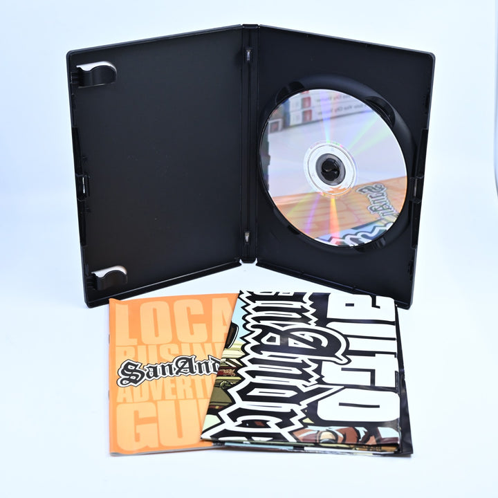 Grand Theft Auto San Andreas - Sony Playstation 2 / PS2 Game + Manual + Map