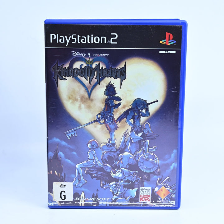 Kingdom Hearts - Sony Playstation 2 / PS2 Game + Manual - PAL - MINT DISC!