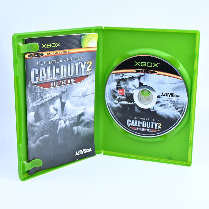 Call of Duty 2: Big Red One Collectors Edition - Original Xbox Game + Manual