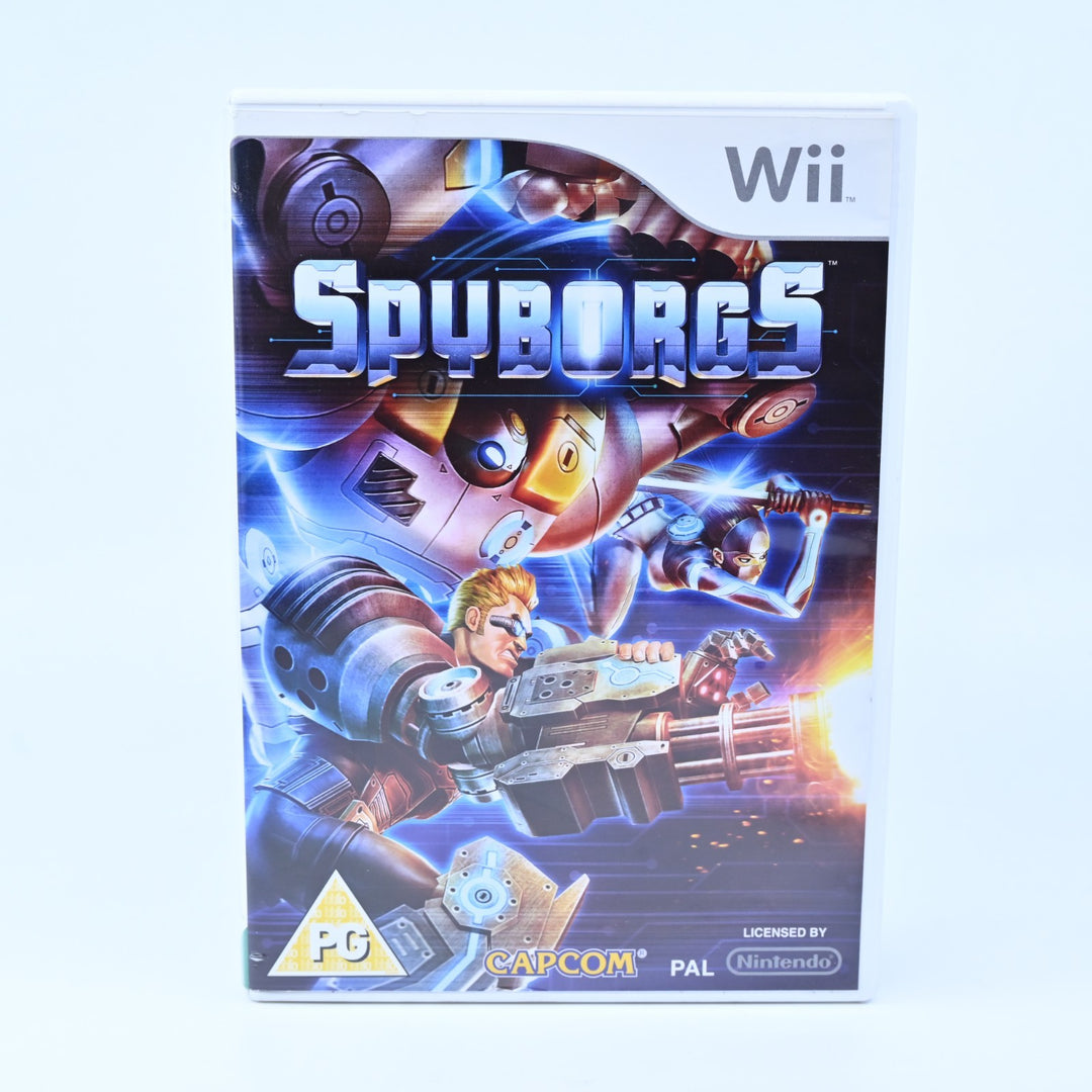 Spyborgs - Nintendo Wii Game + Manual - PAL - MINT DISC!