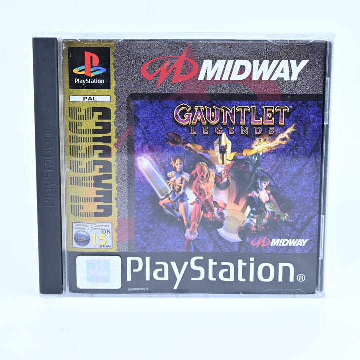 Gauntlet Legends - Sony Playstation 1 / PS1 Game + Manual - PAL - MINT DISC!