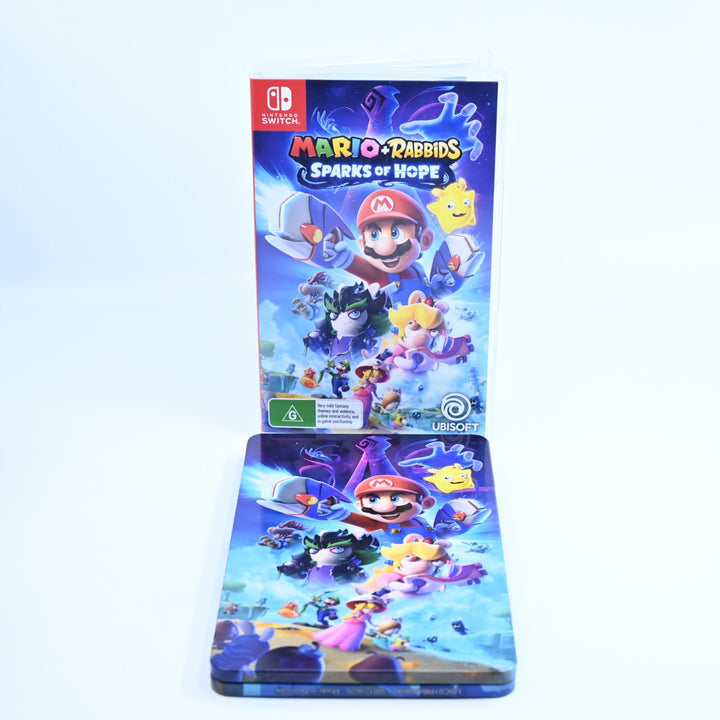 Mario + Rabbids: Sparks of Hope - Steelbook Edition - Nintendo Switch Game