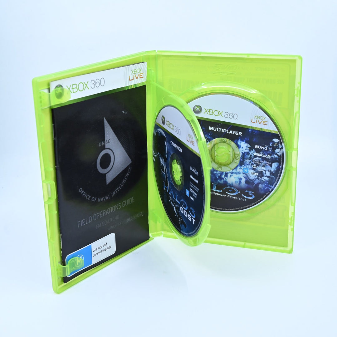 Halo 3: ODST - Xbox 360 Game + Manual - PAL - MINT DISC!
