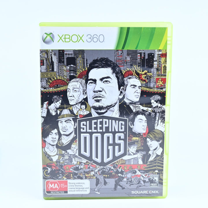 Sleeping Dogs - Xbox 360 Game + Manual - PAL - MINT DISC!