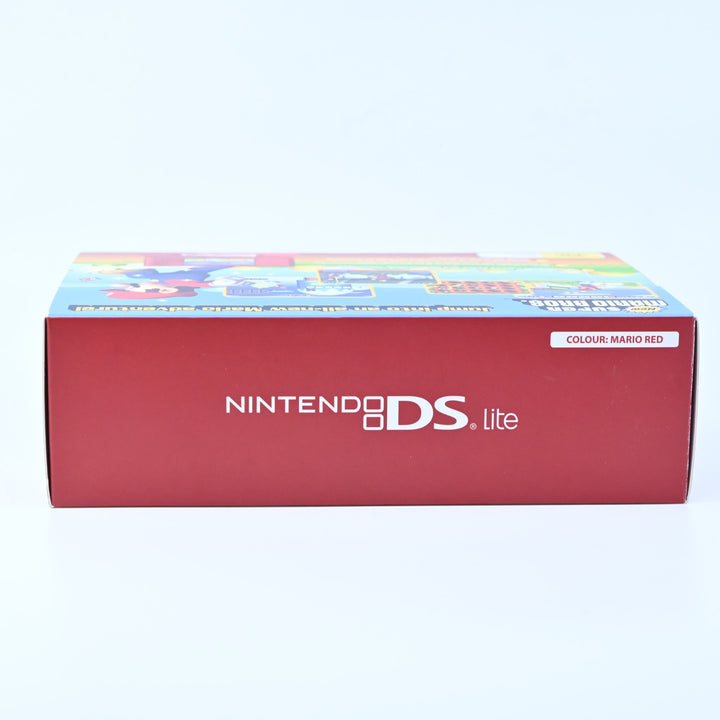 UNUSED! Special Limited Edition Mario Red - Nintendo DS Lite Boxed Console