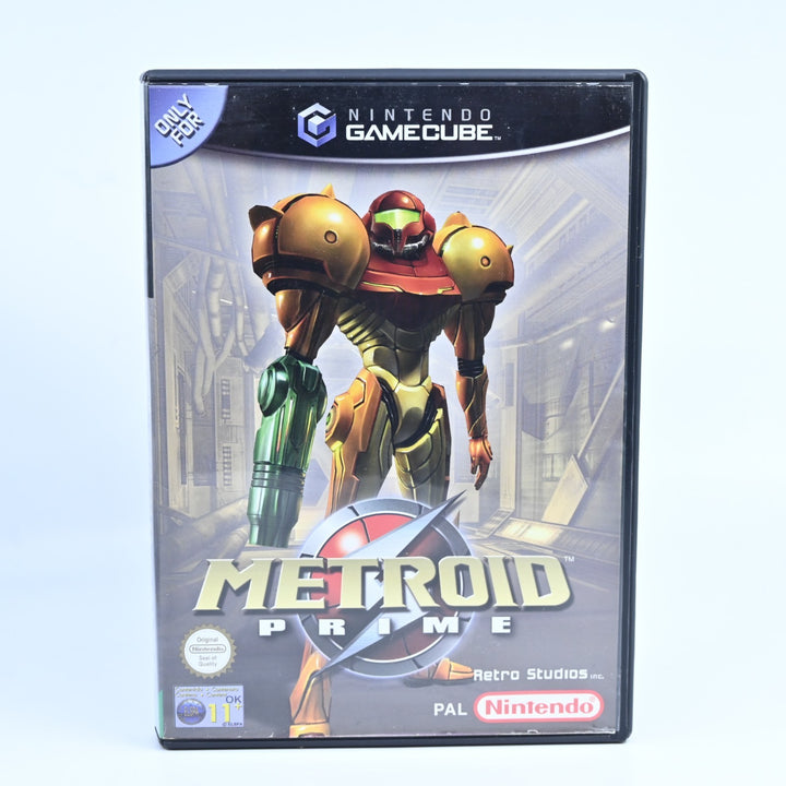 Metroid Prime - Nintendo Gamecube Game + Manual - PAL - FREE POST!