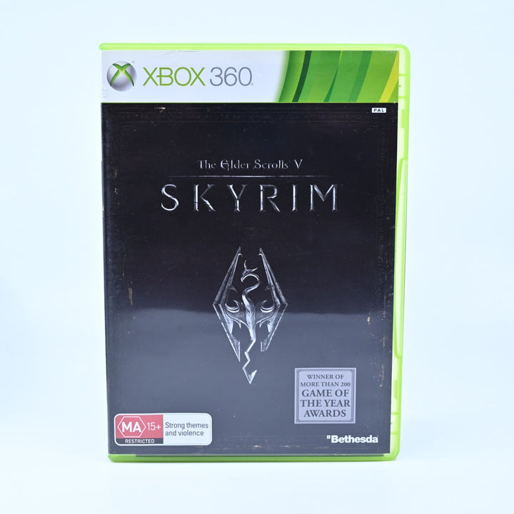 The Elder Scrolls V: Skyrim - Xbox 360 Game + Manual - PAL - MINT DISC!