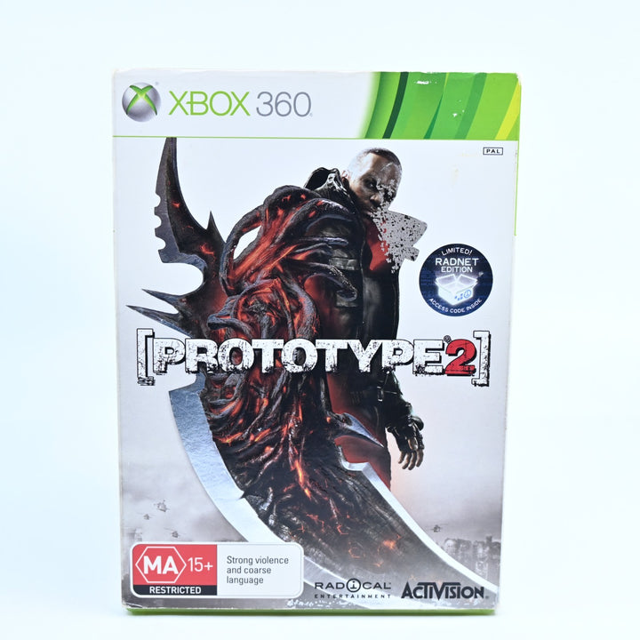 Prototype 2 - Radnet Edition - Xbox 360 Game + Manual - PAL - MINT DISC!