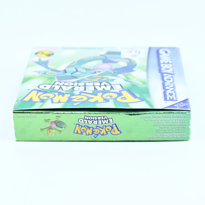 Pokemon Emerald Version - GBA Boxed Game - PAL - FREE POST! ORIGINAL BAGGIE!