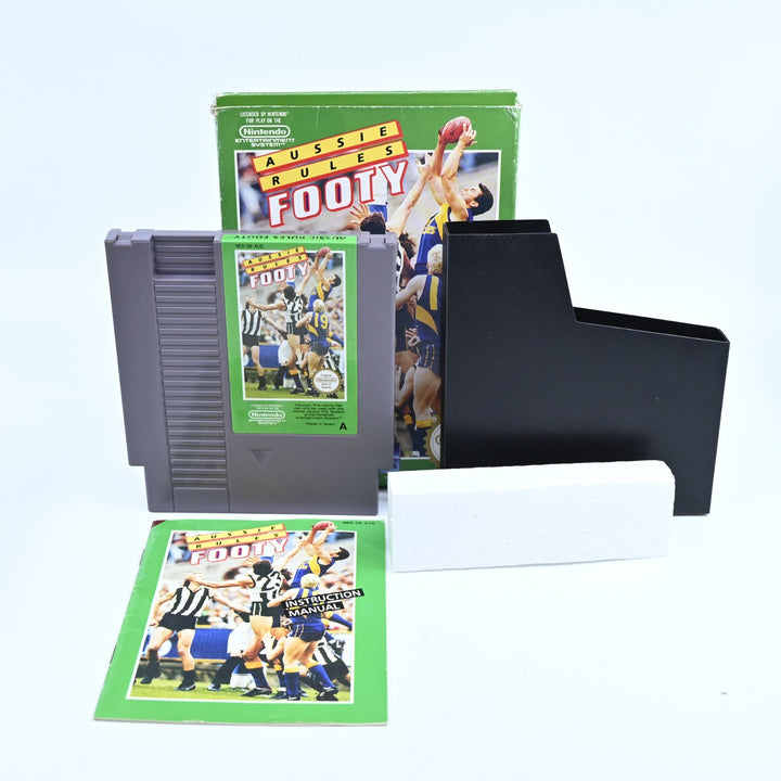 Aussie Rules Footy - Nintendo Entertainment System / NES Boxed Game - PAL