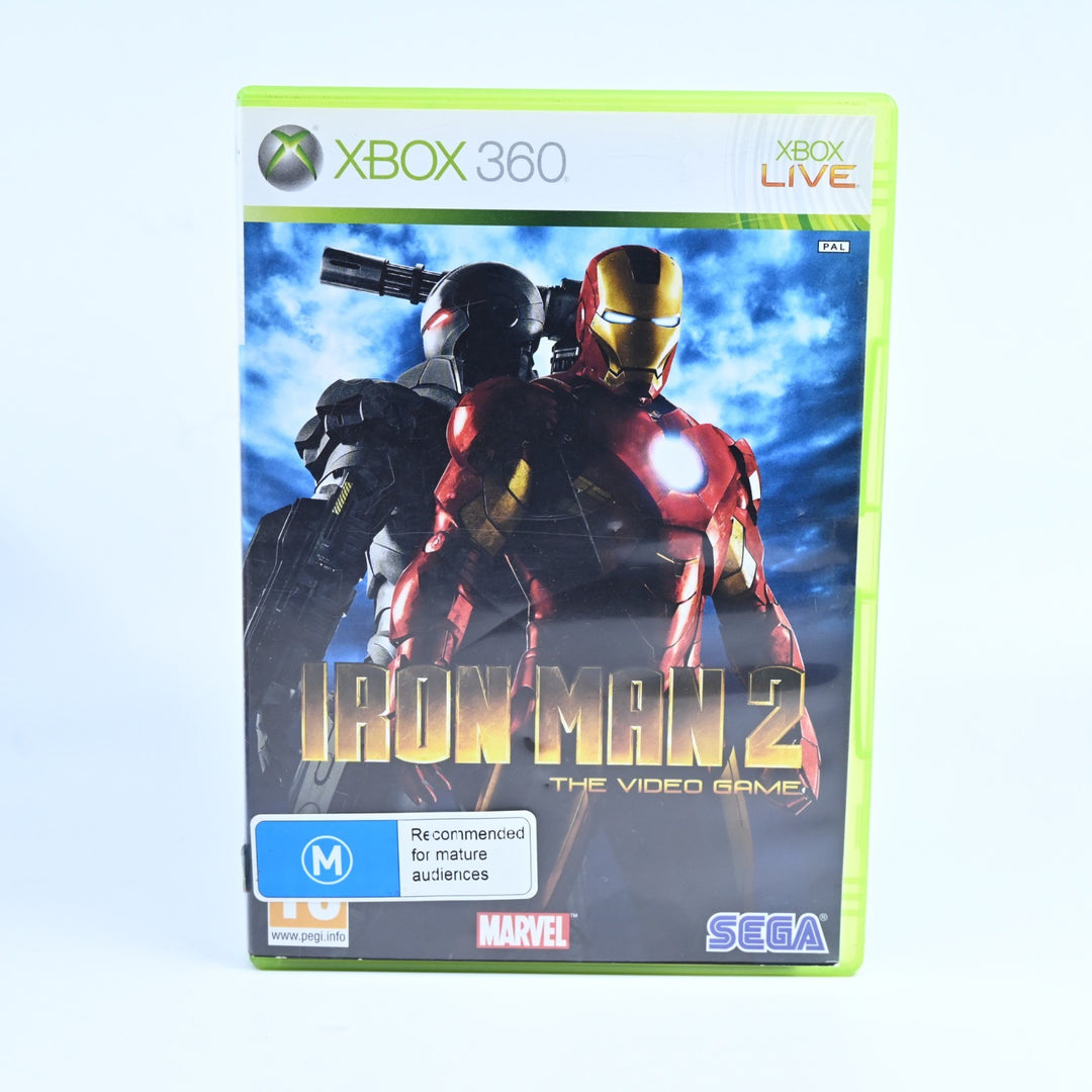 Iron Man 2 - Xbox 360 Game + Manual - PAL - MINT DISC!