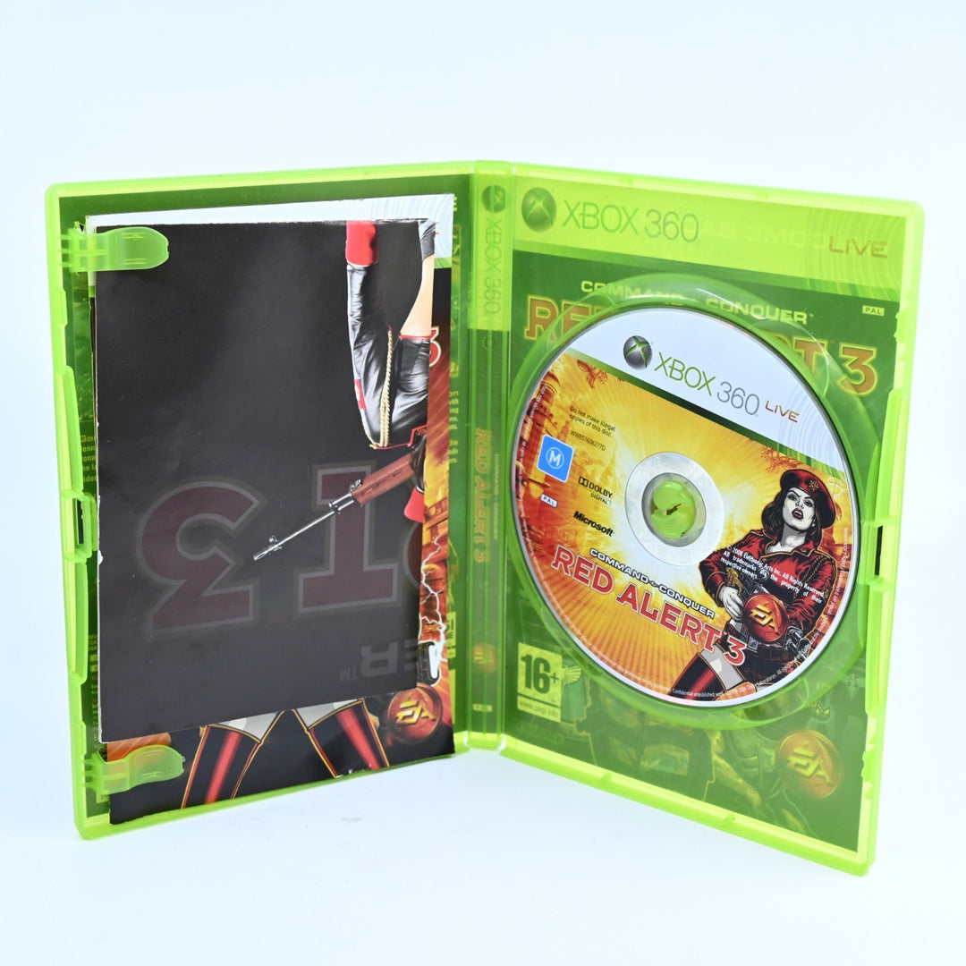 Command And Conquer: Red Alert 3 - Xbox 360 Game + Manual - PAL - MINT DISC!