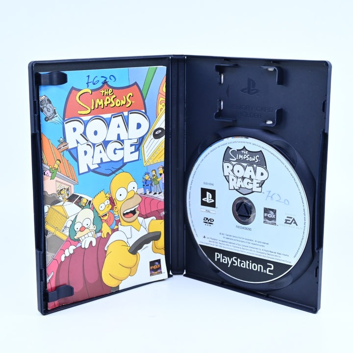 The Simpsons: Road Rage - Sony Playstation 2 / PS2 Game + Manual - PAL