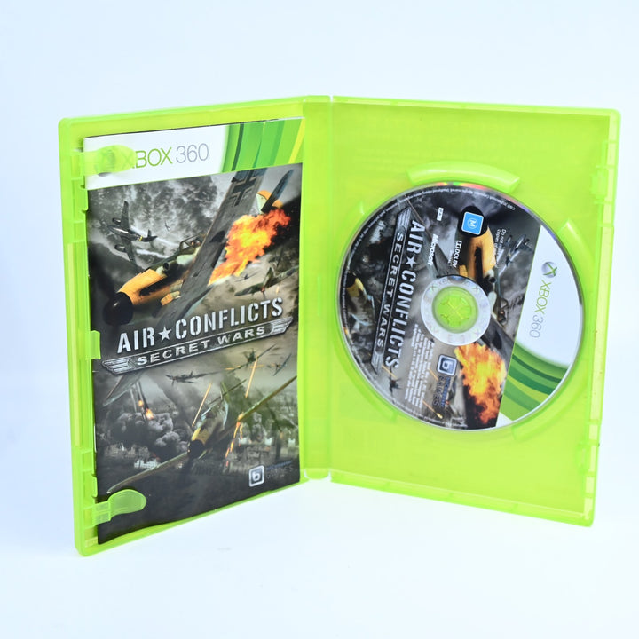 Air Conflicts Secret Wars - Xbox 360 Game + Manual - PAL - MINT DISC!