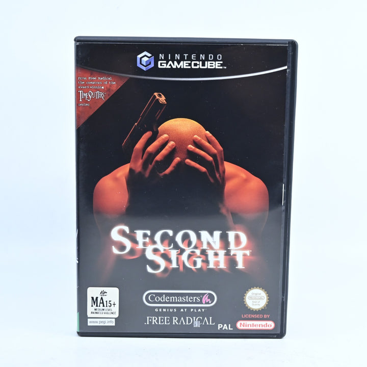Second Sight - Nintendo Gamecube Game + Manual - PAL - FREE POST!