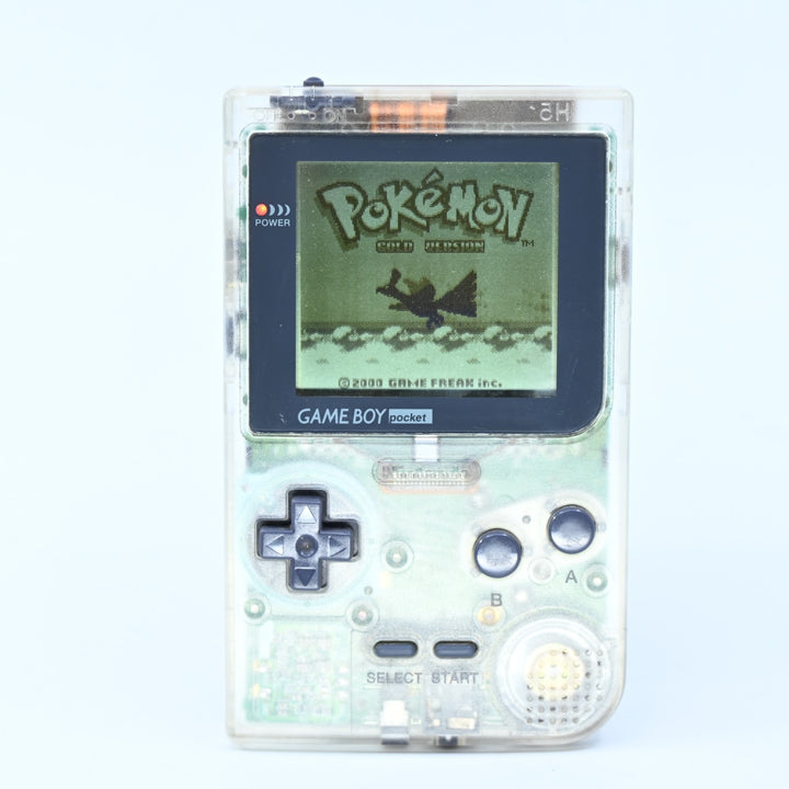 Clear Nintendo Gameboy Pocket Console - MGB-001 - FREE POST!