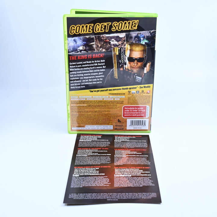 Duke Nukem Forever King Edition 805/2500 - Xbox 360 Game + Manual - PAL