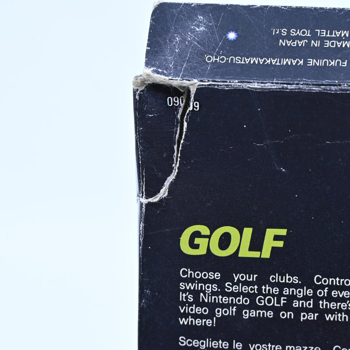 Golf - Nintendo Entertainment System / NES Boxed Game - PAL - FREE POST!