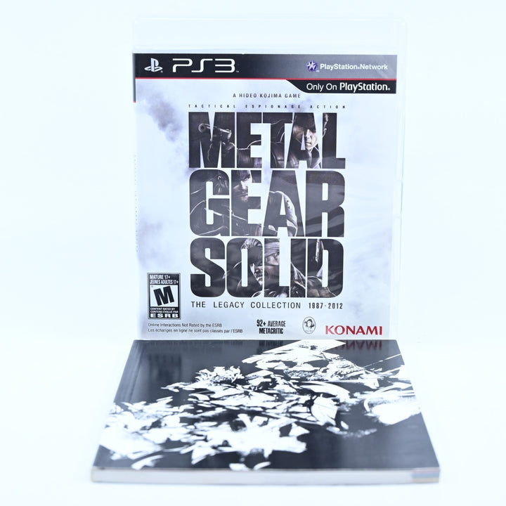 Metal Gear Solid: The Legacy Collection - Sony Playstation 3 PS3 Game + Art Book