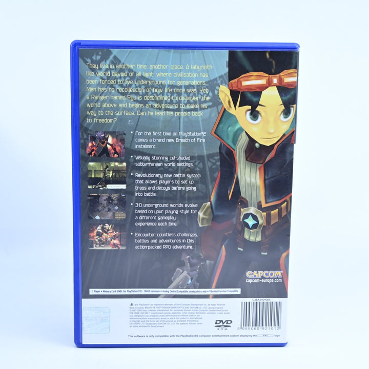 Breath of Fire: Dragon Quarter - Sony Playstation 2 / PS2 Game + Manual - PAL