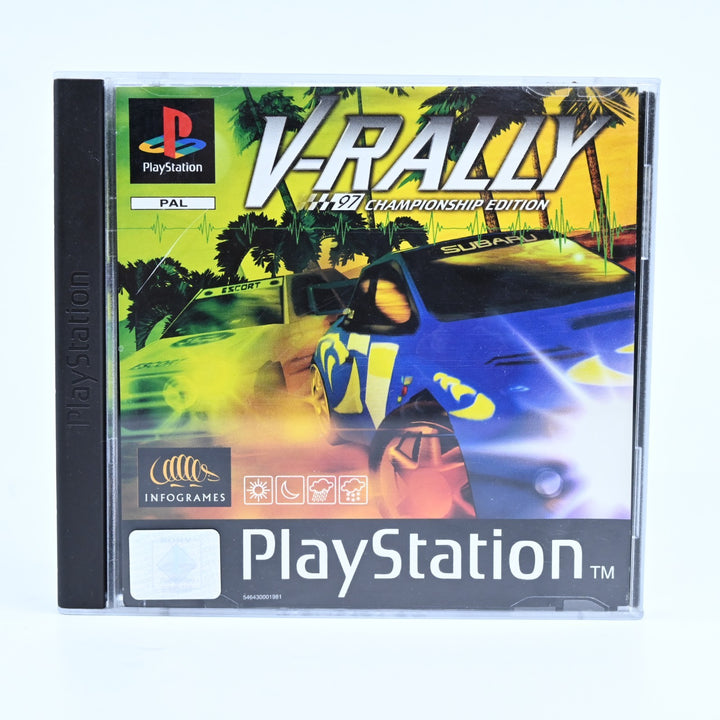 V-Rally: 97 Championship Edition - Sony Playstation 1 / PS1 Game + Manual - PAL