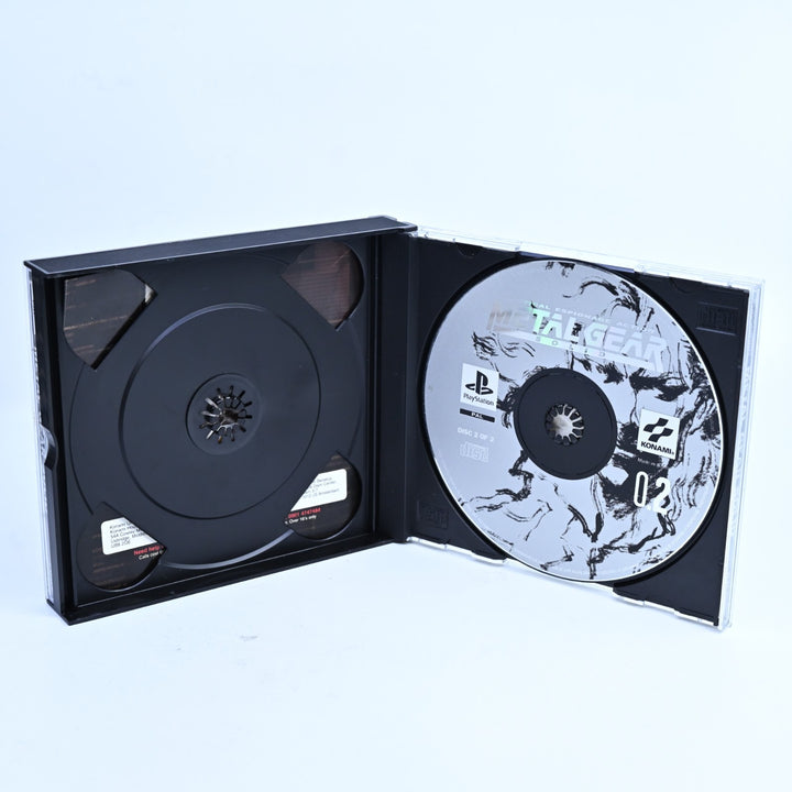 Metal Gear Solid - Sony Playstation 1 / PS1 Game - Complete - PAL - MINT DISCS!