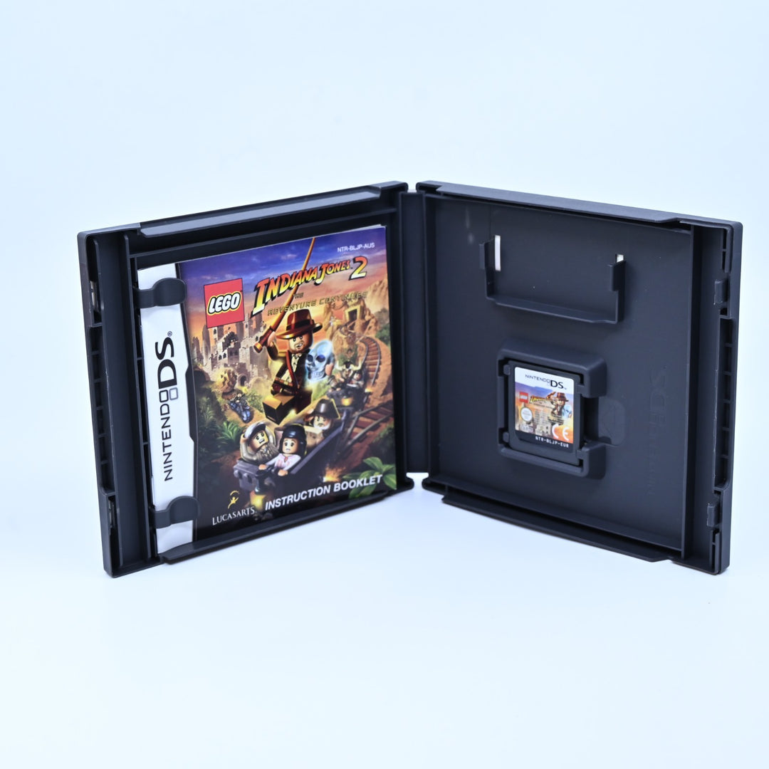 LEGO Indiana Jones 2: The Adventure Continues - Nintendo DS Game - PAL + Manual