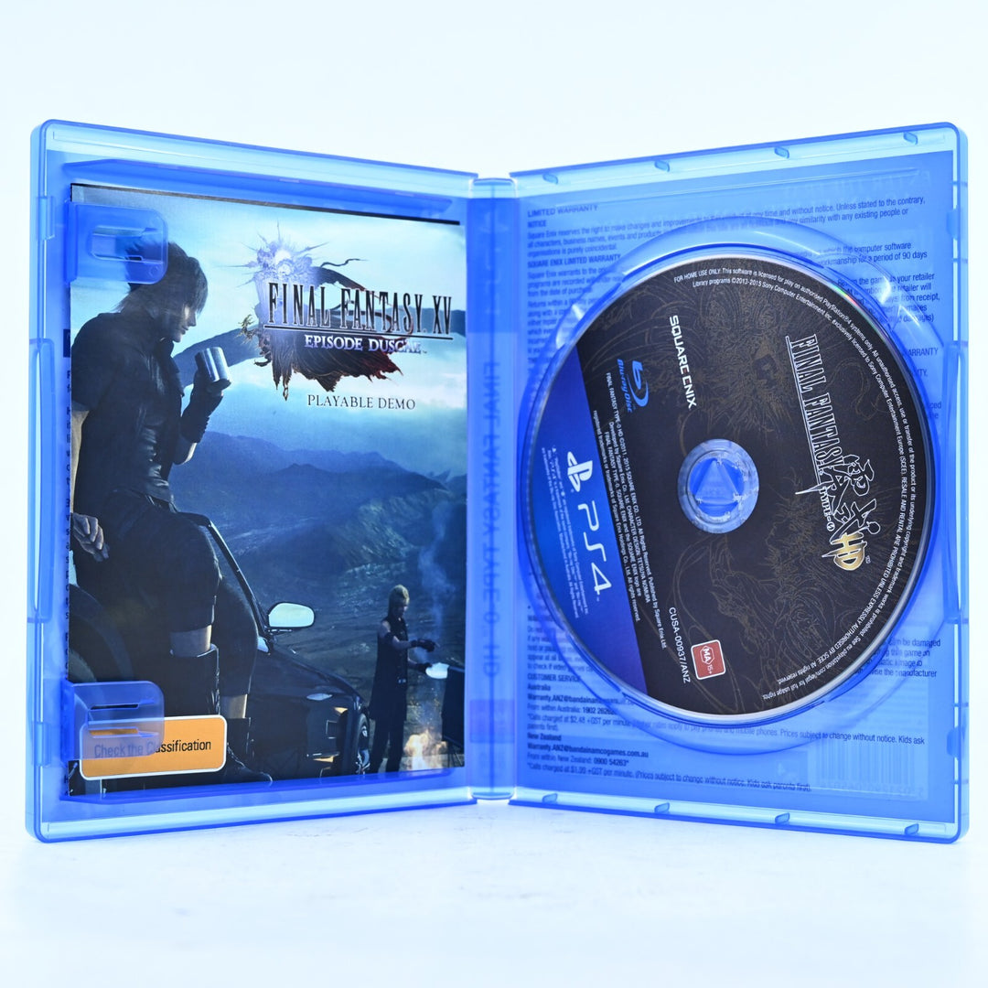 Final Fantasy Type-0 HD - Sony Playstation 4 / PS4 Game - FREE POST!