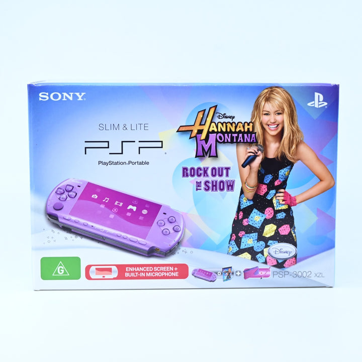 SEALED! Hannah Montana Rock Out the Show - Sony PSP Boxed Console - AUS PAL