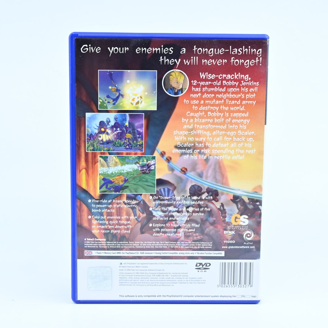 Scaler - Sony Playstation 2 / PS2 Game + Manual - PAL - MINT DISC!