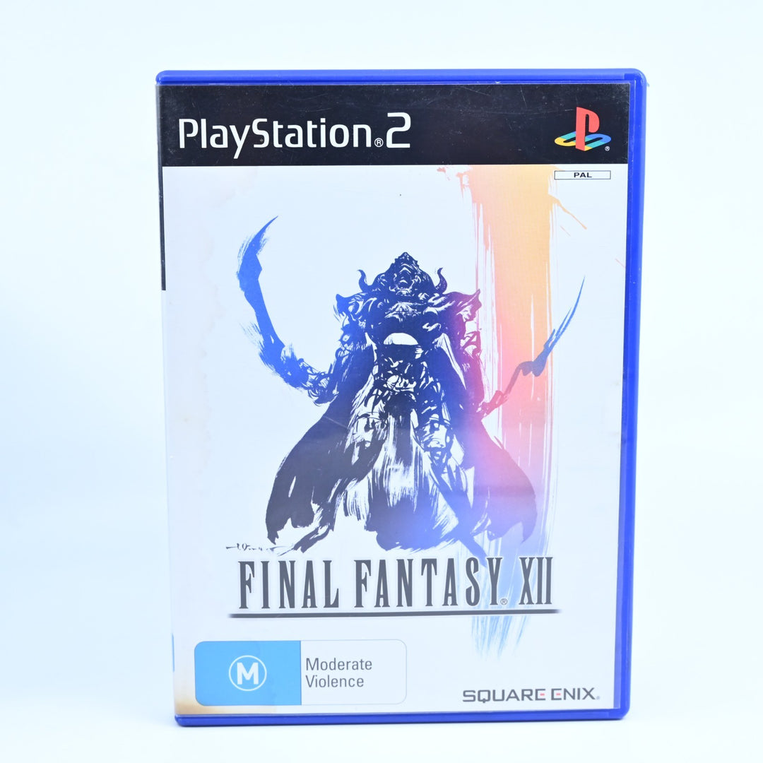 Final Fantasy XII / 12 - Sony Playstation 2 / PS2 Game + Manual - PAL