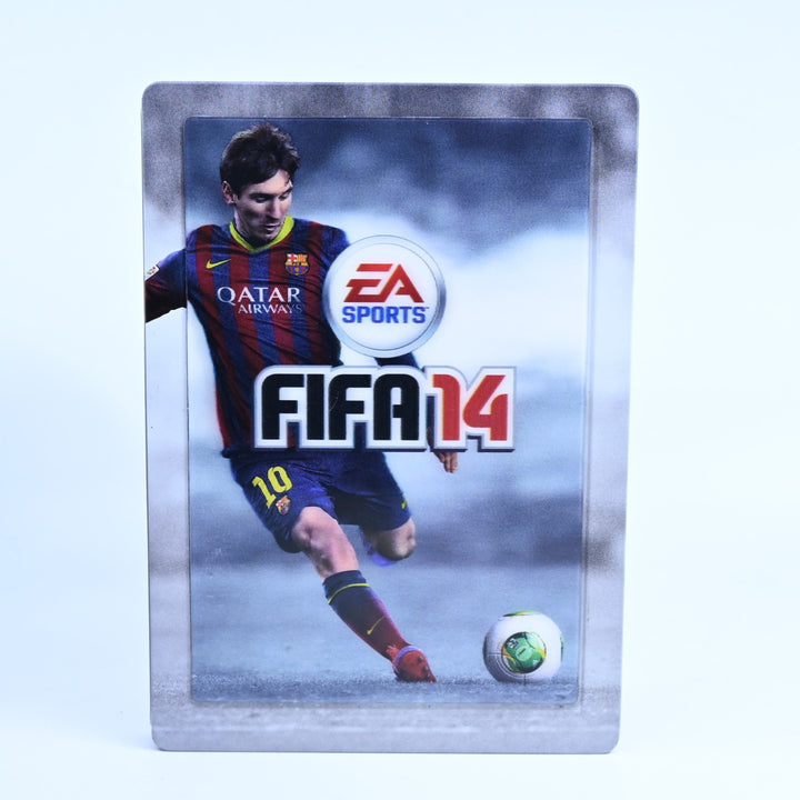 FIFA 14 Lenticular Cover Steelbook - Xbox 360 Game + Manual - PAL - MINT DISC!
