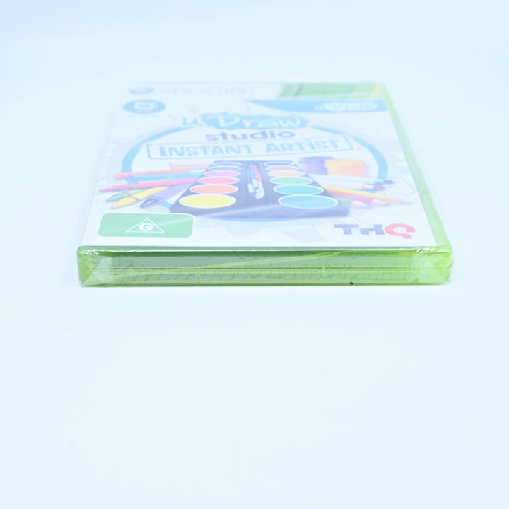 SEALED! uDraw Studio: Instant Artist - Xbox 360 Game + Manual - PAL - MINT DISC!