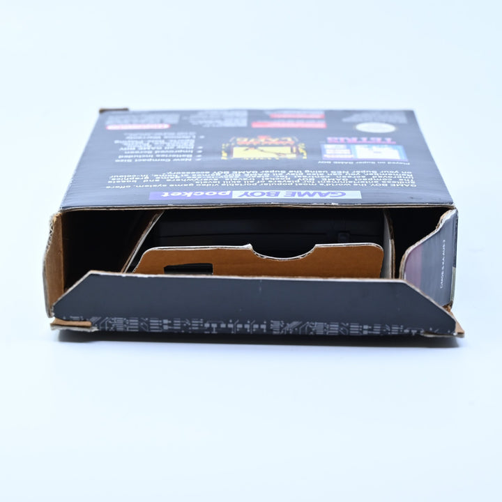 Black Nintendo Gameboy Pocket Boxed Console - AUS PAL - FREE POST!