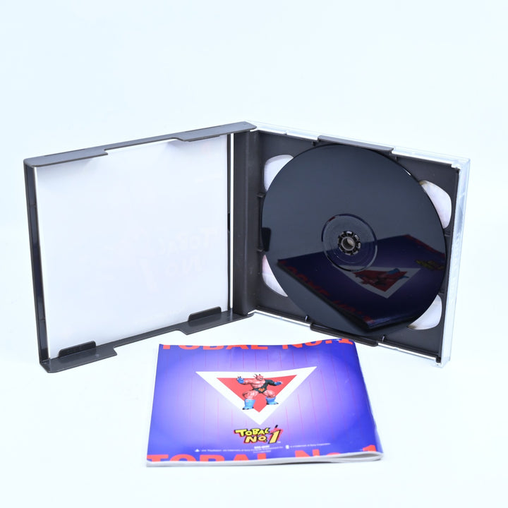 Tobal No.1 - Sony Playstation 1 / PS1 Game + Manual - PAL - MINT DISC! No 1