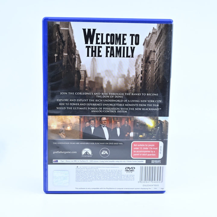 The Godfather - Sony Playstation 2 / PS2 Game + Manual - PAL - MINT DISC!