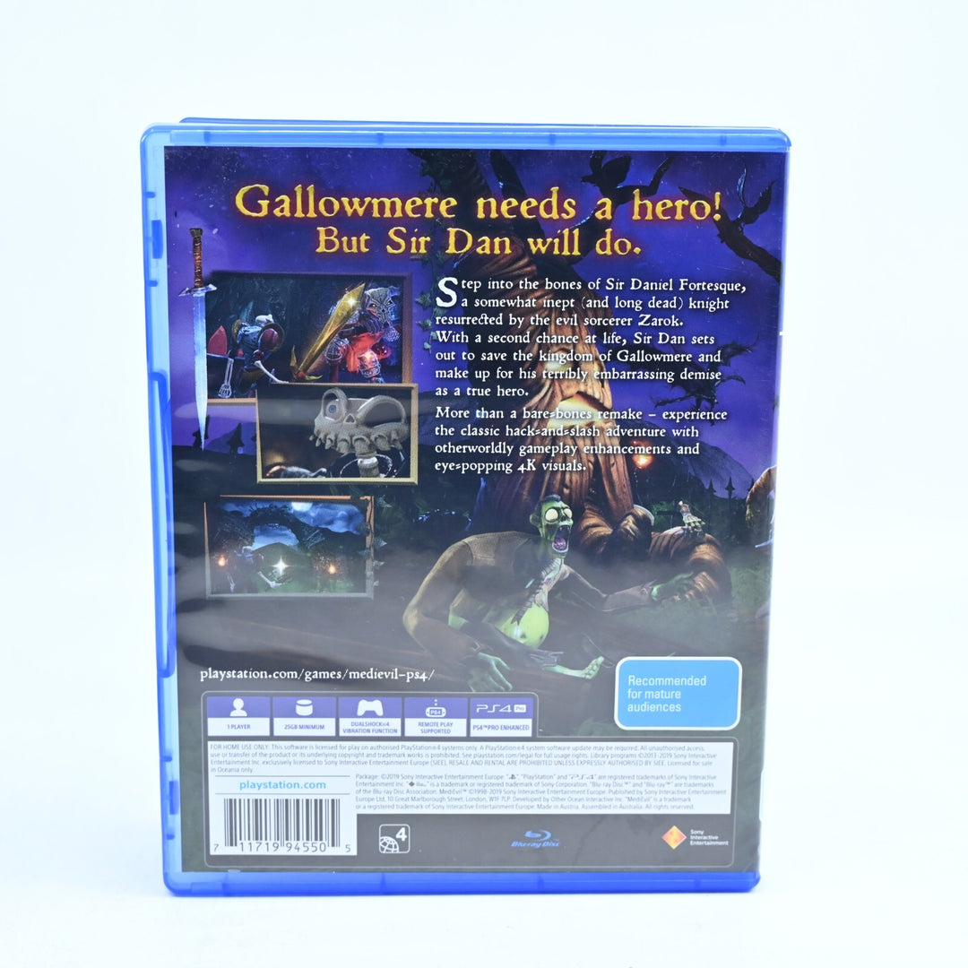 MediEvil - Sony Playstation 4 / PS4 Game - FREE POST!