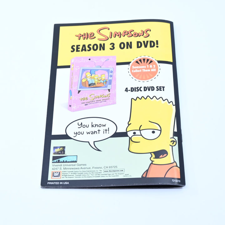 The Simpsons Hit & Run Box - 3 Discs set - Vivendi Universal Games - PC Game