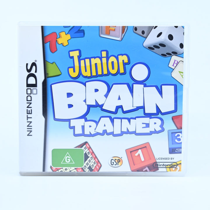 Junior Brain Trainer - Nintendo DS Game - PAL + Manual - FREE POST!