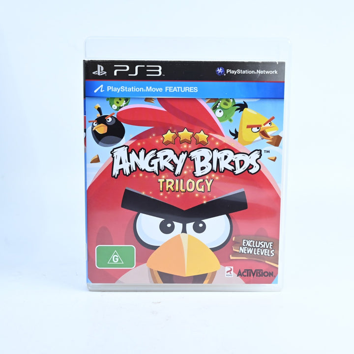 Angry Birds Trilogy - Sony Playstation 3 / PS3 Game + Manual - FREE POST!