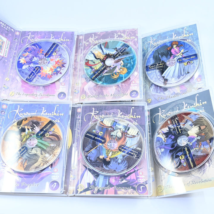 Rurouni Kenshin - Volumes 1 to 22 Complete - Region  4 - Anime DVDs
