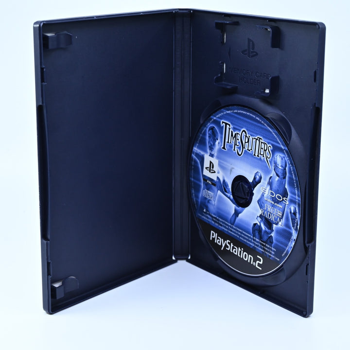 Time Splitters - Sony Playstation 2 / PS2 Game - No Manual - PAL - MINT DISC!