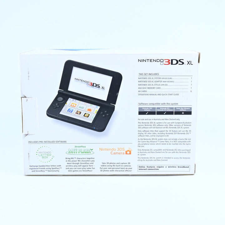 SPR-001(EUR) - Blue / Black Nintendo 3DS XL Boxed Console - PAL - FREE POST!