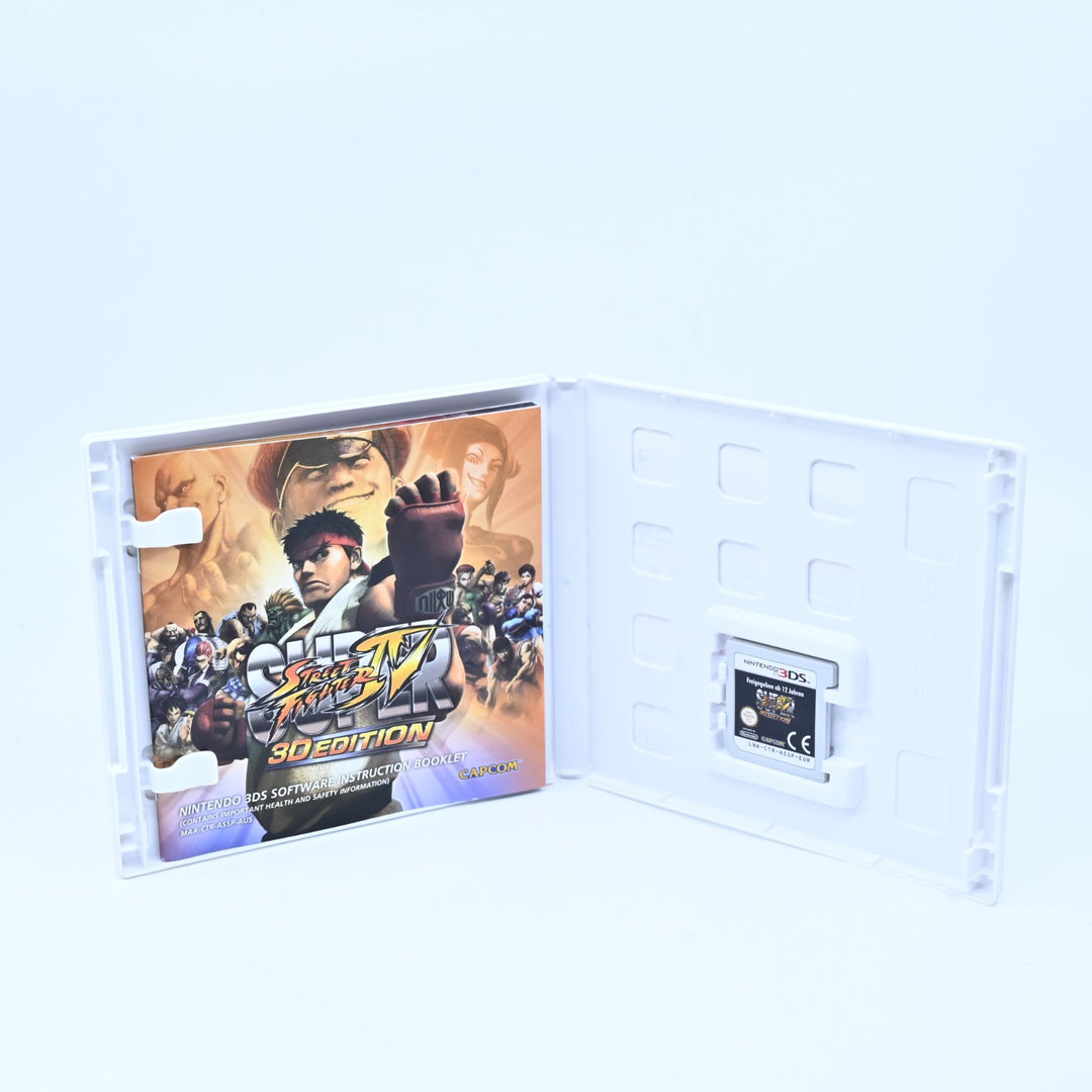 Super Street Fighter IV 4: 3D Edition - Nintendo 3DS Game - PAL + Manual