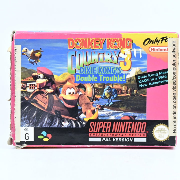 Donkey Kong Country 3 - Super Nintendo / SNES Boxed Game - PAL - FREE POST!