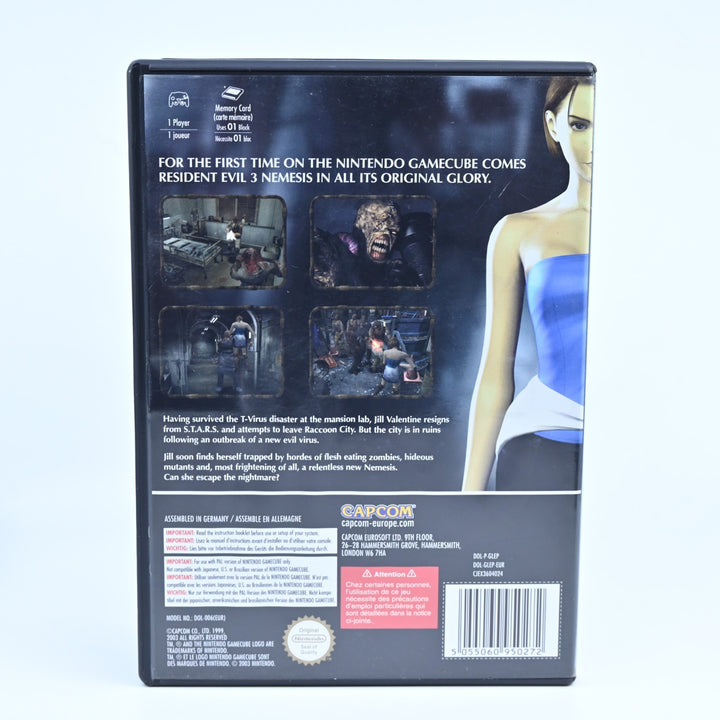 Resident Evil 3: Nemesis - Nintendo Gamecube Game + No Manual - PAL - FREE POST!